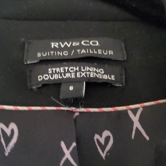 RW&CO Black Blazer - Picture 2 of 3